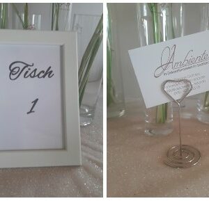 Tischnummern / -halter