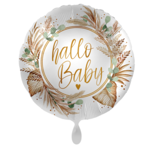 Folienballon "Hallo Baby"