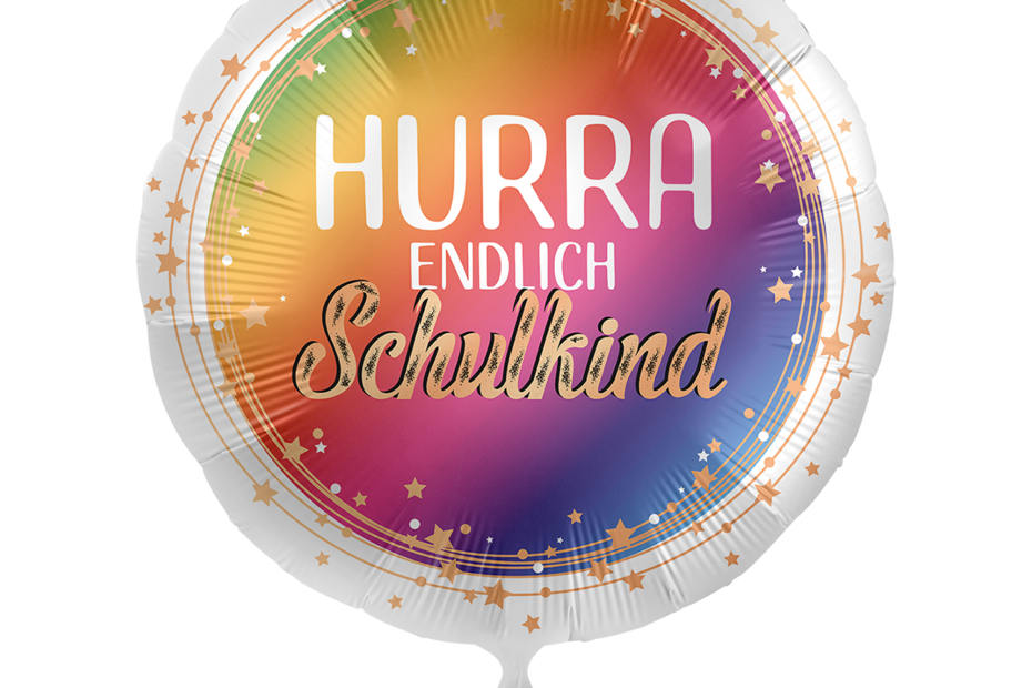 Hurra endlich Schulkind