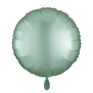 Folienballon silk lustre mint