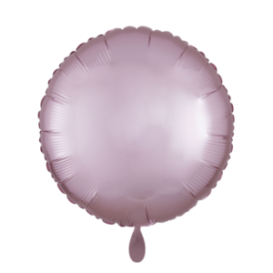 Folienballon silk lustre pastell pink