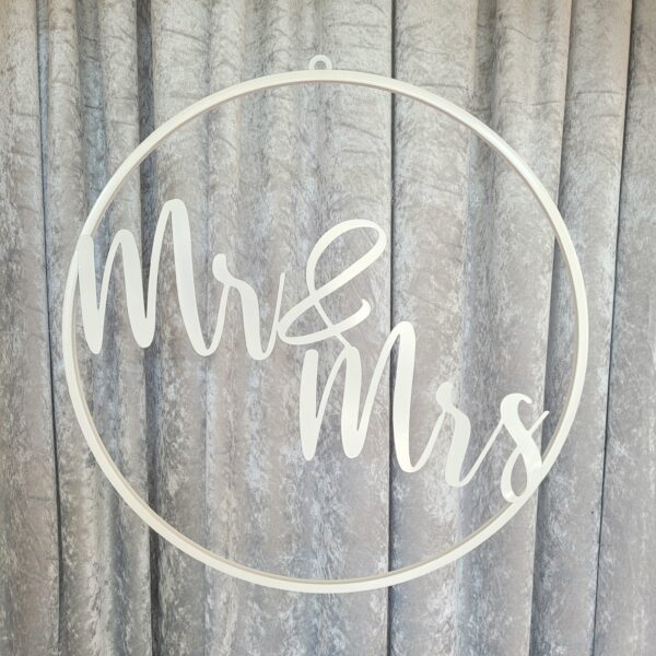 Metallring Mr & Mrs