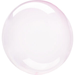 Folienballon Clearz light pink