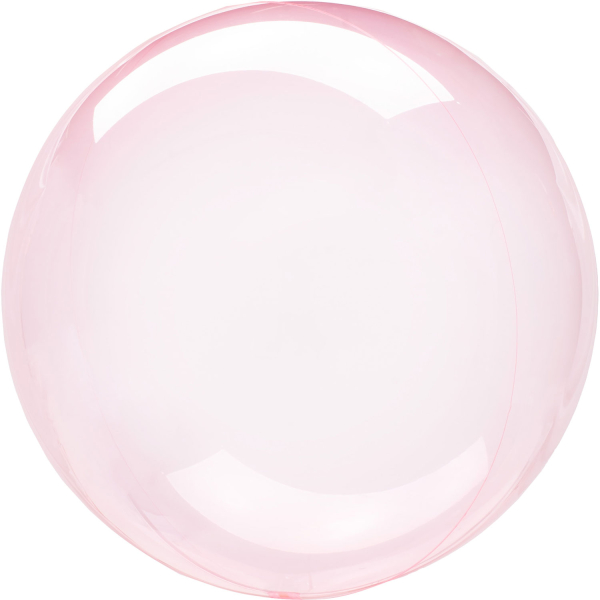 Folienballon Clearz dark pink