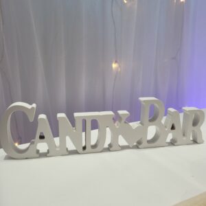 Schriftzug Candybar