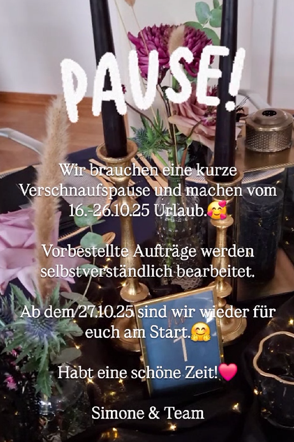 Urlaub Herbst 2025